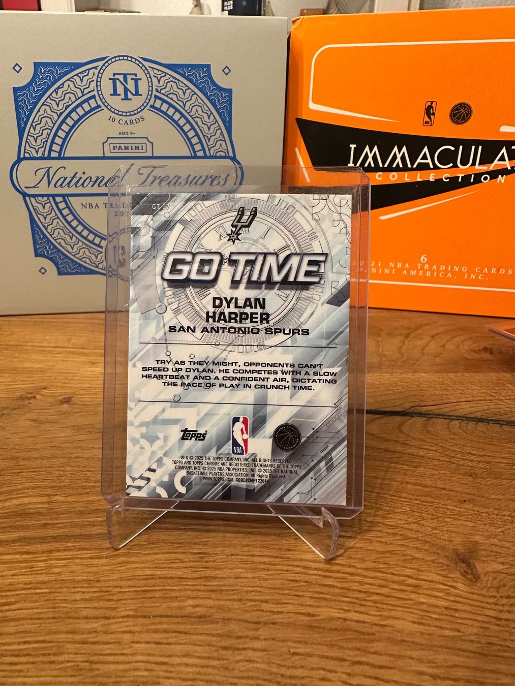 Nba Carte collezionabili: Carte Topps Chrome Dylan Harper Go Time – Usato da Vullierens venduto da Gaara04 1