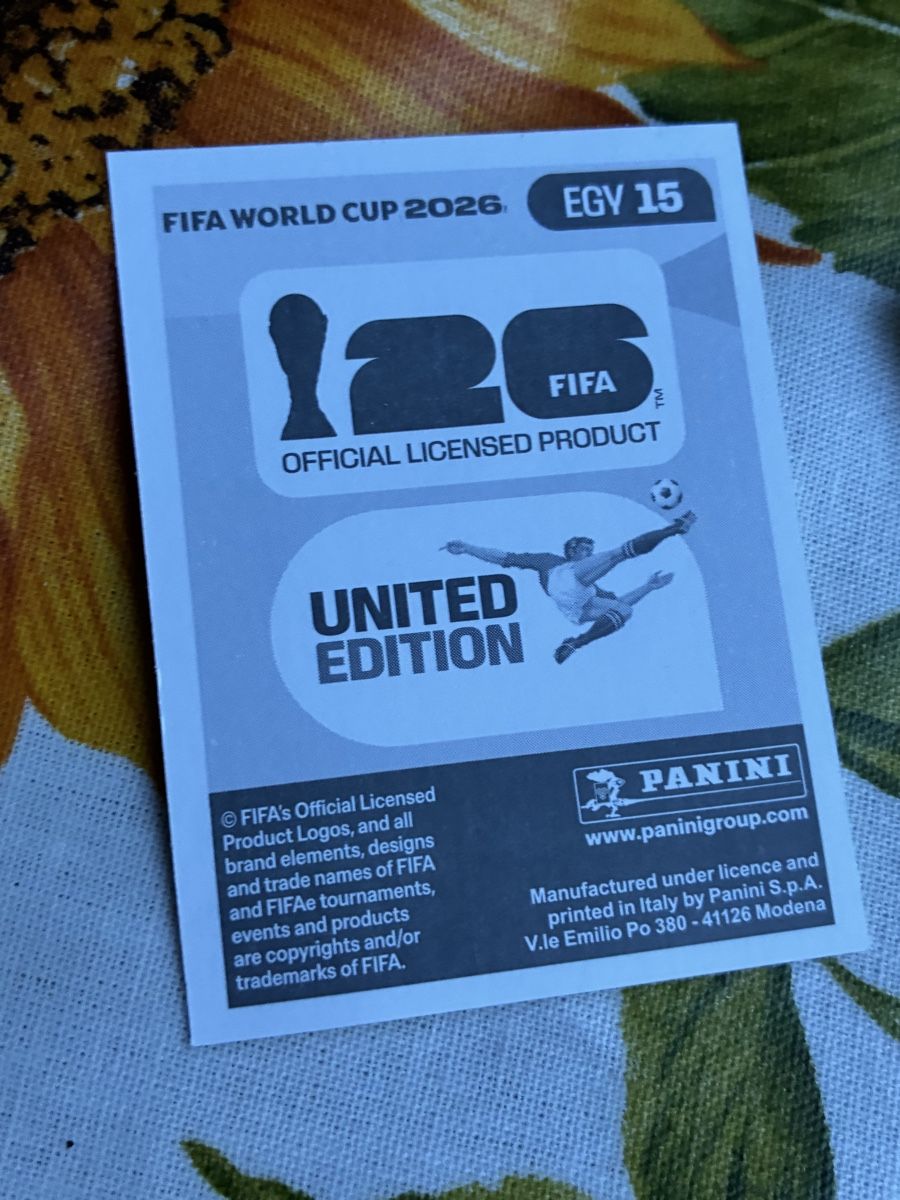 Panini Sammelbilder & Trading cards: FIFA World Cup 2026 Emam Ashour Panini Sticker – Gebraucht aus Wettingen von ric_xm6x 1