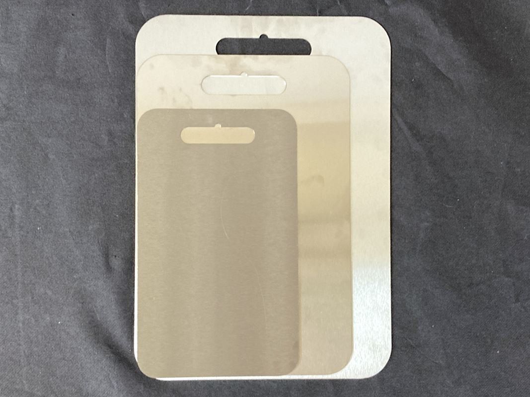Elettrodomestici da cucina: Cutting Board Set (3 St.) | Metall – Usato da Wittenbach venduto da Restwert_St-Gallen 3