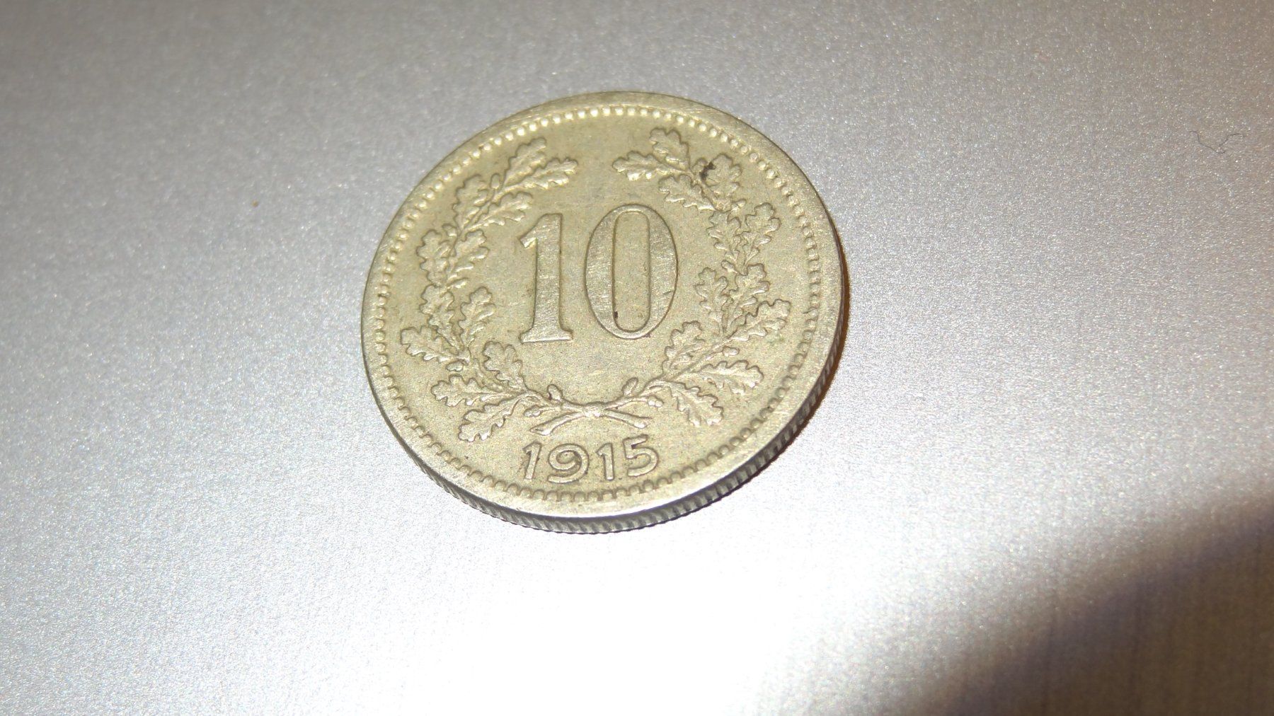 Tutti le monete: 1915 10 Heller Österreich – Usato da Olten venduto da pechsisa1