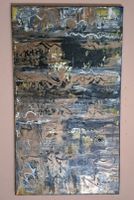 Abstraktes Bild handmade 40×70