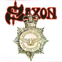 Saxon – Strong Arm Of The Law - White/Black/Red Splatter
