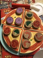 Pizza di legno per bambini - Gioco educativo e divertente!