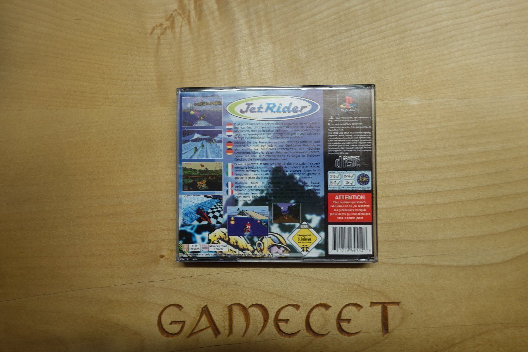 Sony Spiele: Jet Rider – Gebraucht aus Steinach von Gamecet 2