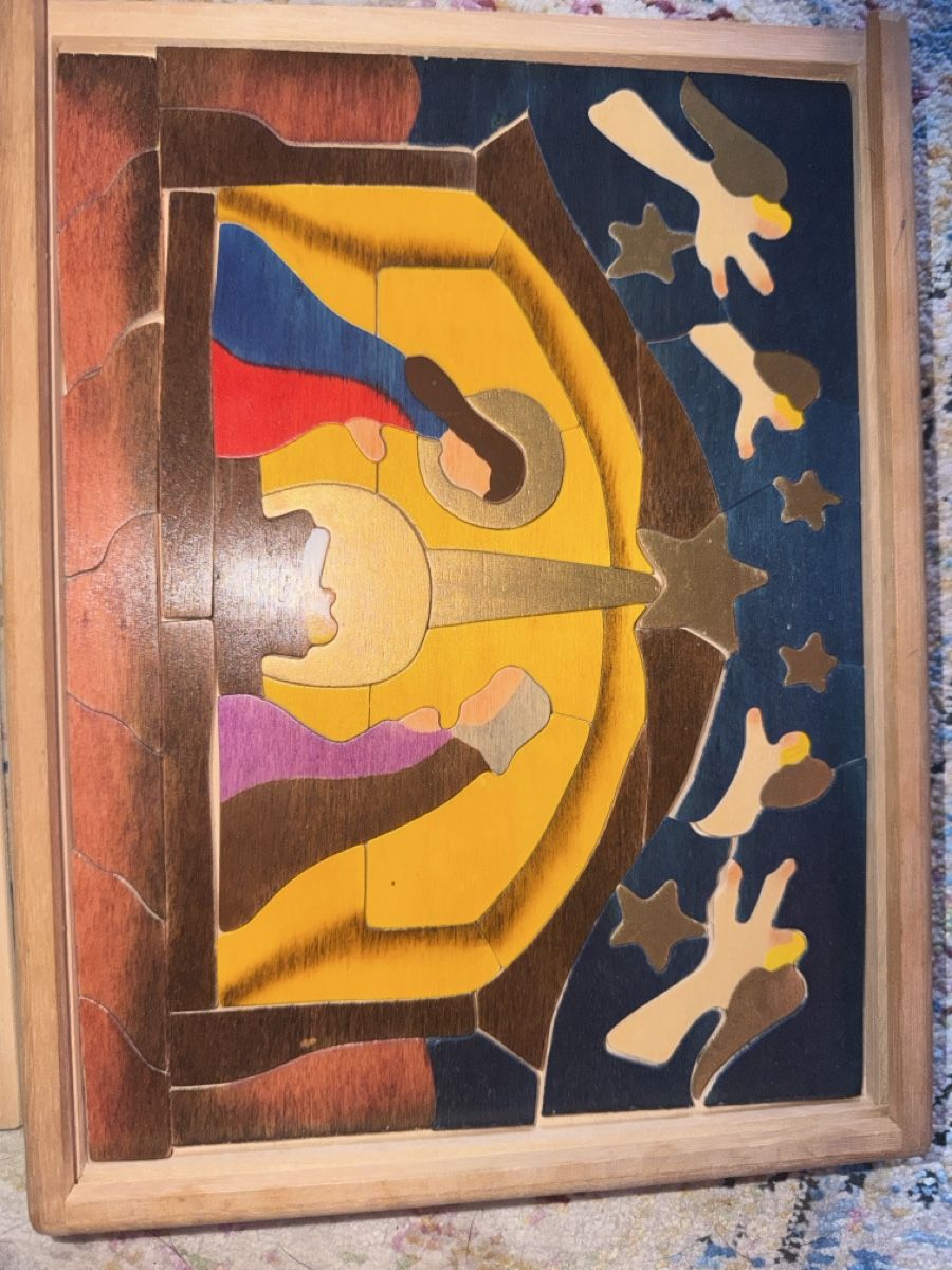 Puzzle: Wunderschönes Anthroposophisches, Holz Puzzle – Usato da Wahlen b. Laufen venduto da Salome7 1
