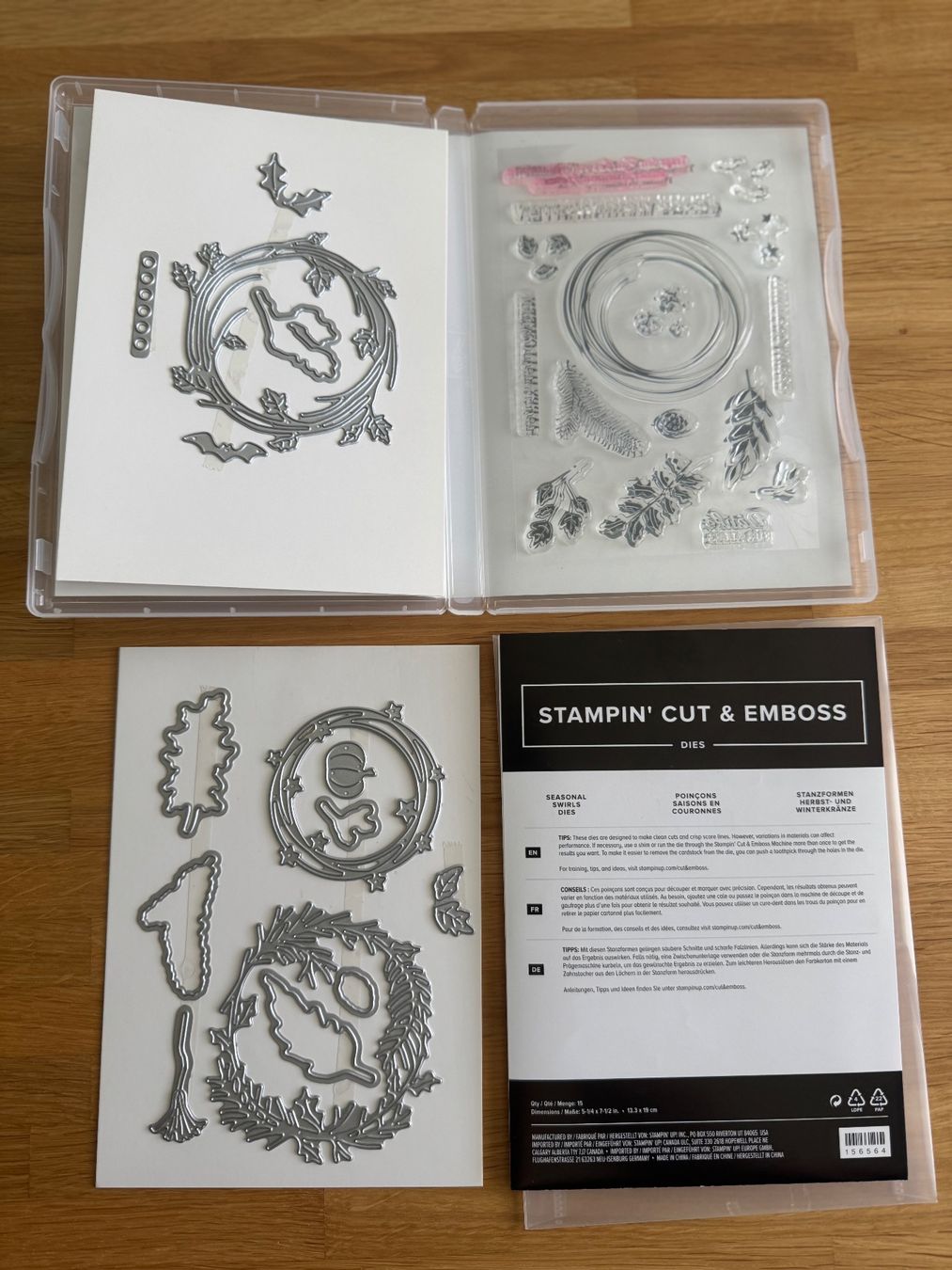 Stampin' up! Timbri: Stampin Up / Schöner Kranz / A – Usato da Neukirch (Egnach) venduto da muolen 1