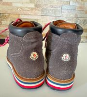 NP. 800,-- Euro ... MONCLER Schuh Kurz-Stiefelette aus Leder