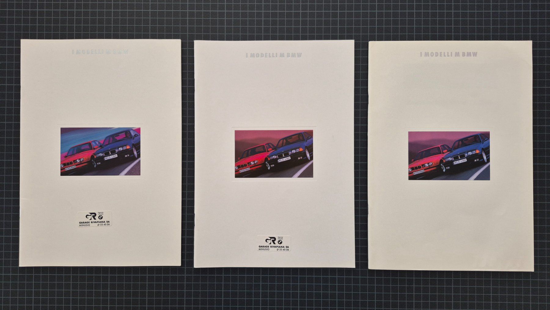 BMW Dokumente: BMW Broschüren E21 E30 E32 E34 E36 E38 E39 E46 E60 E90 M3 M5 – Neu (gemäss Beschreibung) aus Rothenburg von artandcars 8