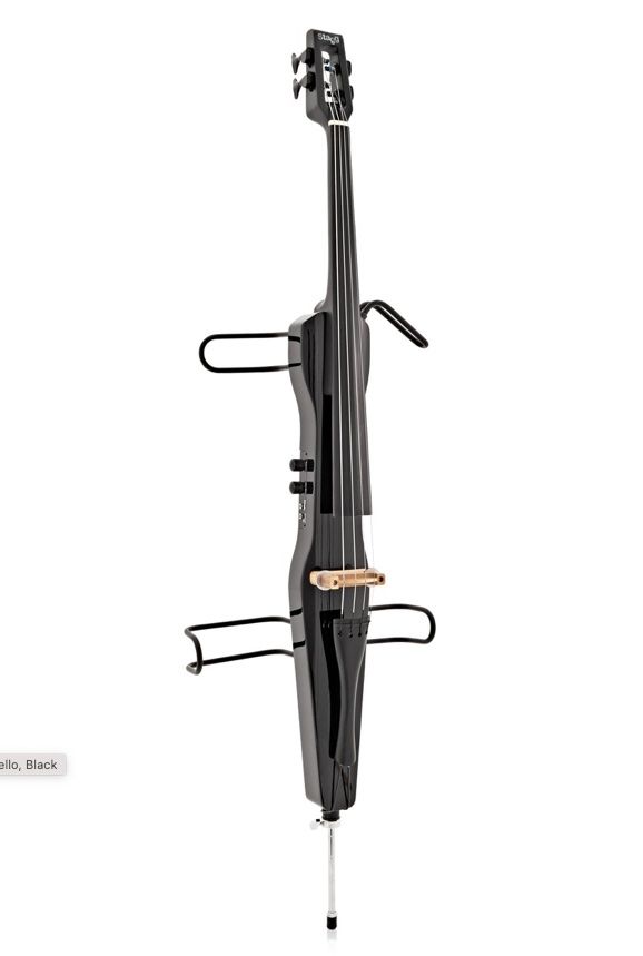 Musikinstrumente: Stagg E-Cello, 4/4, schwarz,, neuwertig, nie gebraucht! – Gebraucht aus Herrliberg von san_5phy 1