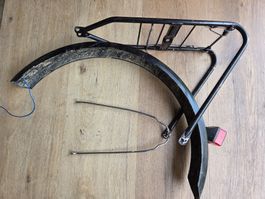 Schutzblech, Gepäckträger Puch Maxi N