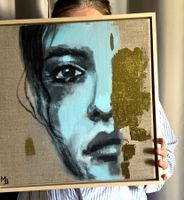 ABSTRAKTE FRAUENPORTRÄT | NEUE KOLLEKTION 2026 MIT GOLD