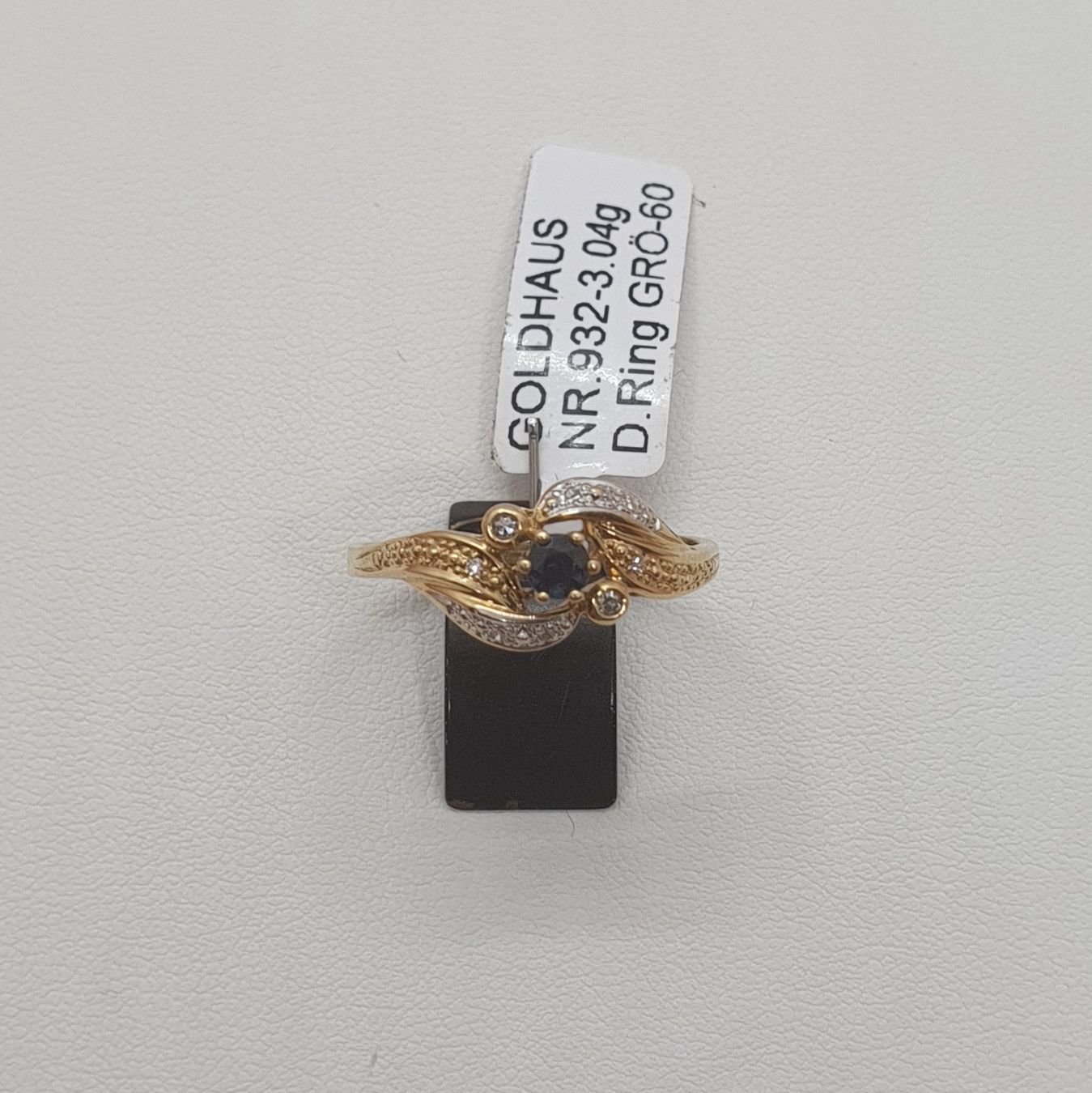 Anelli: Echt 18K Gold - Diamant Ring – Usato da Luzern venduto da Luzern-Goldhaus