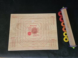 Joseph Joseph Rolling Pin with Discs Pastry Board