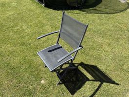 Vermobil Designer Gartenstuhl, Klappstuhl, Top Zustand, Grau