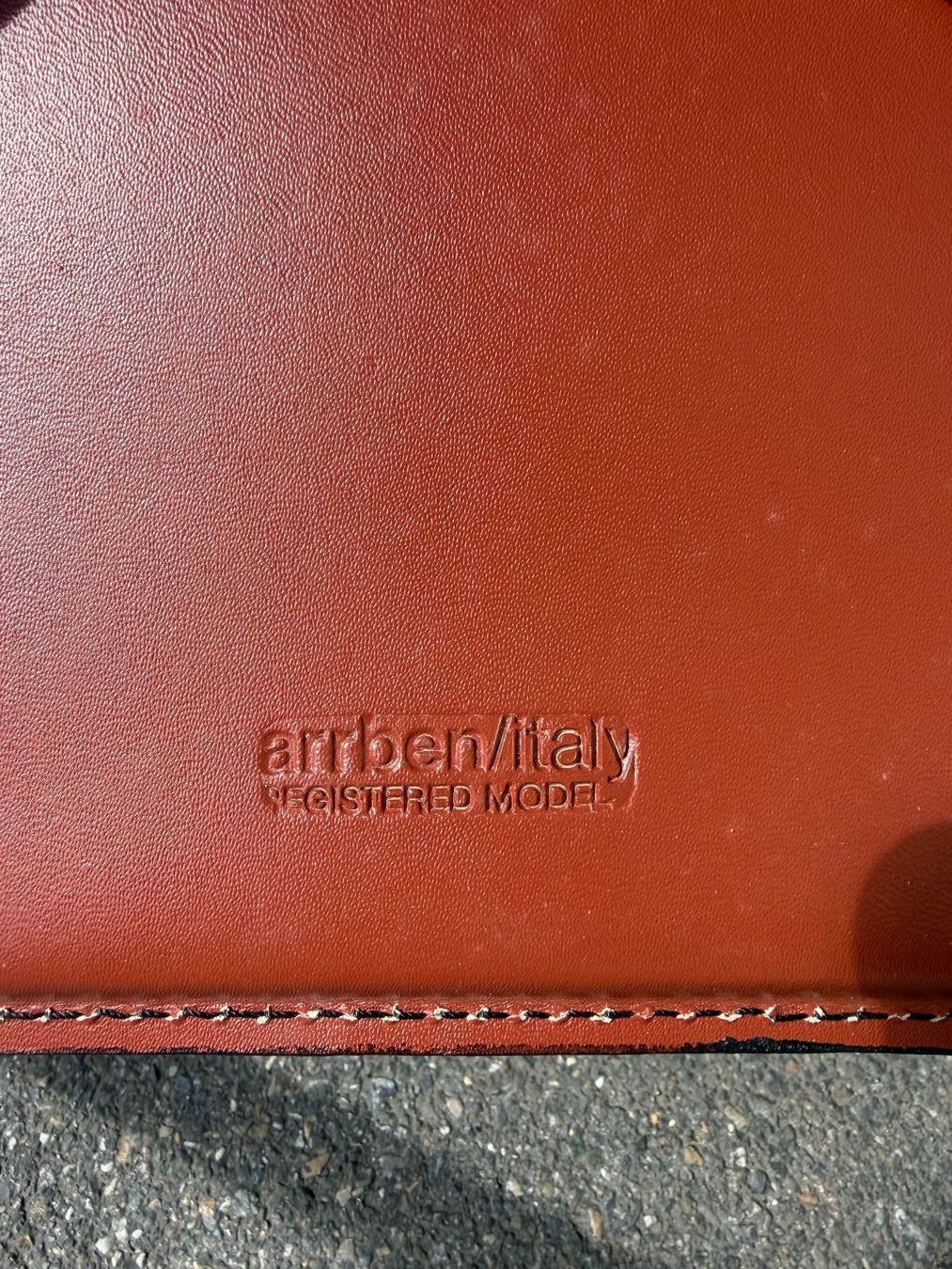 Sedie: Vintage Arrben Italy, Lederstuhl – Usato da Rüdlingen venduto da Pocketknife 4