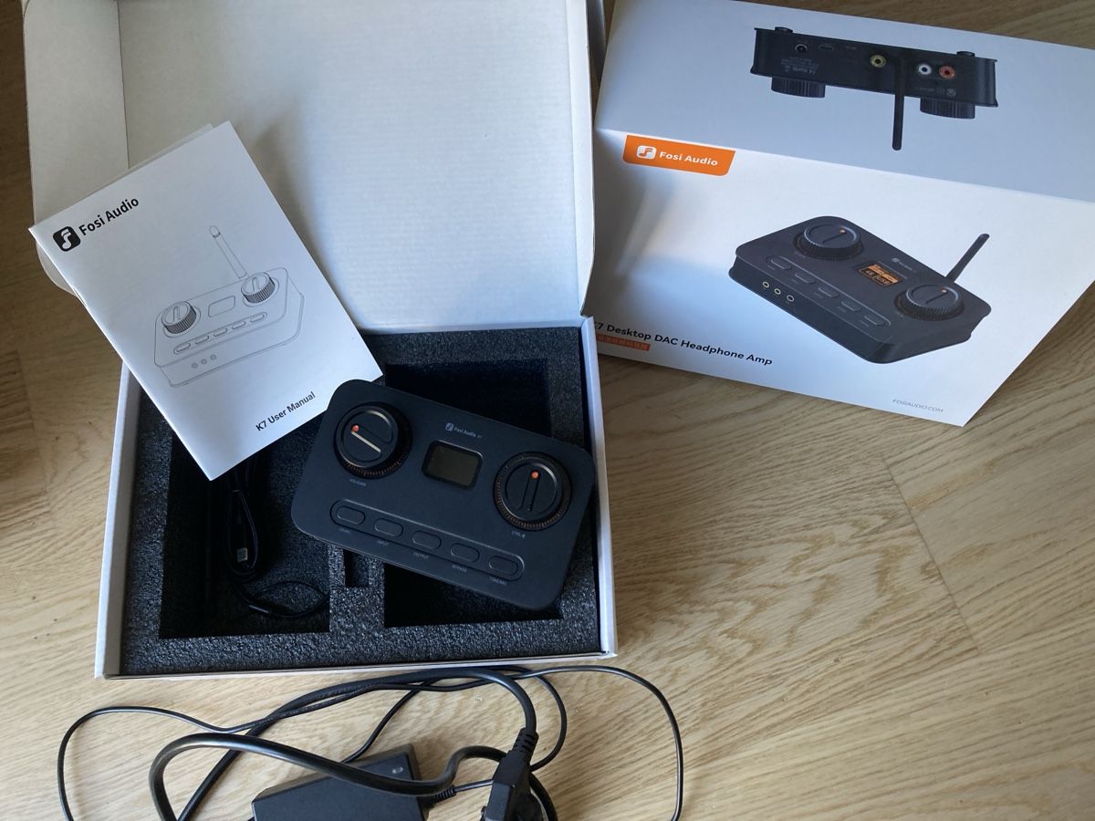 Amplificatori: Fosi Audio K7 Desktop DAC – Usato da Winterthur venduto da Alpenwasser