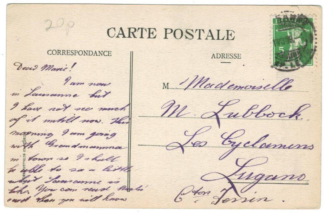 Cartoline postali: AK  Morat Murten 1919 – Usato da Zürich venduto da Tolima194 1