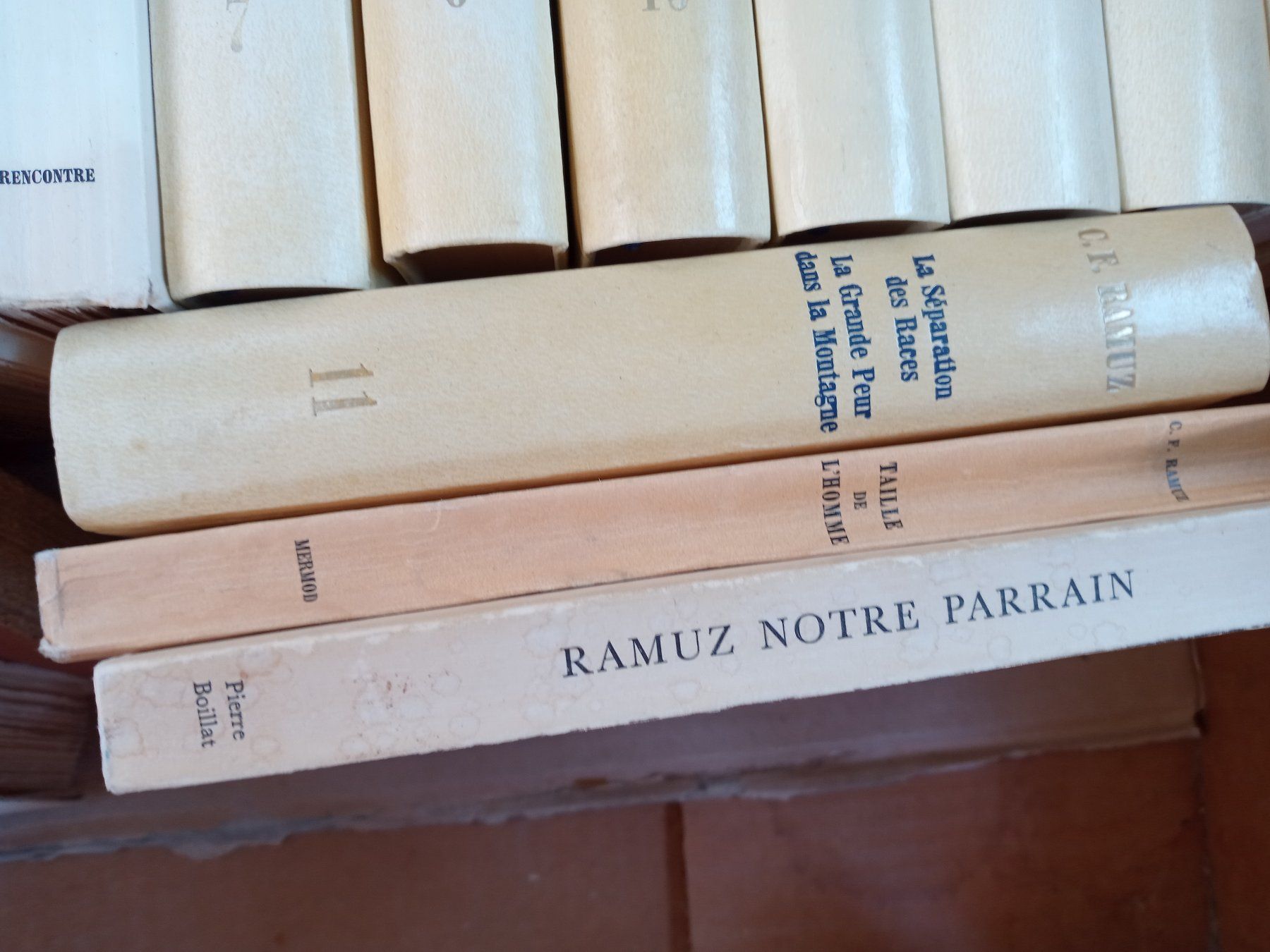 Libri: collection de livre  C.F Ramuz – Usato da Prez-vers-Siviriez venduto da Monija70 4