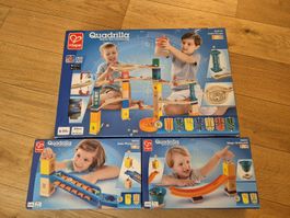 Hape Quadrilla Kugelbahn Set 3 Teile guter Zustand