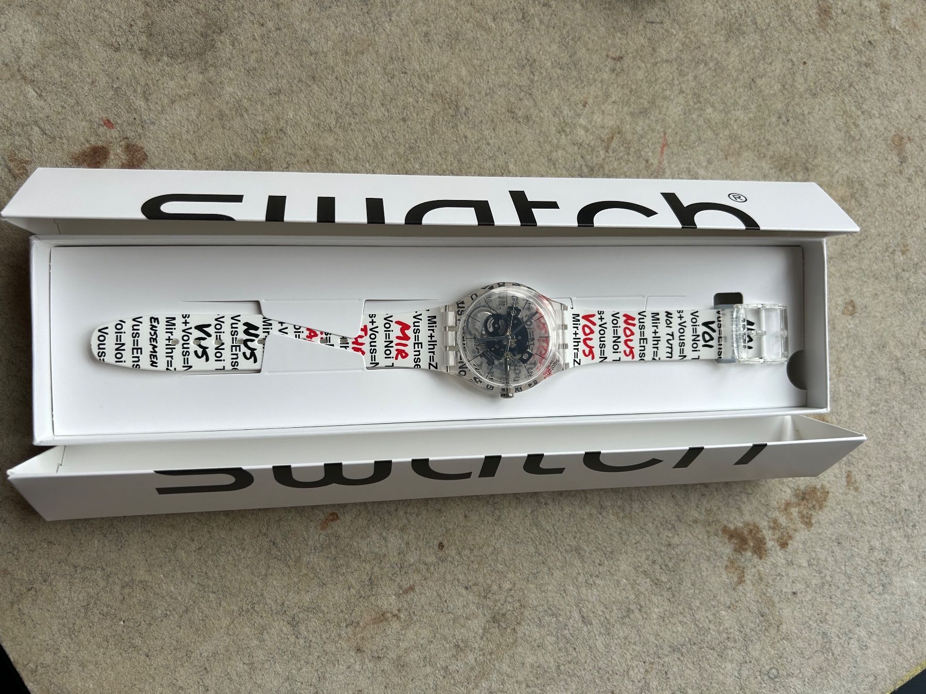 Swatch Orologi: SWATCH Aktionärsgeschenk 2026 – Nuovo e nell'imballaggio originale da Zürich venduto da tom_vkb5