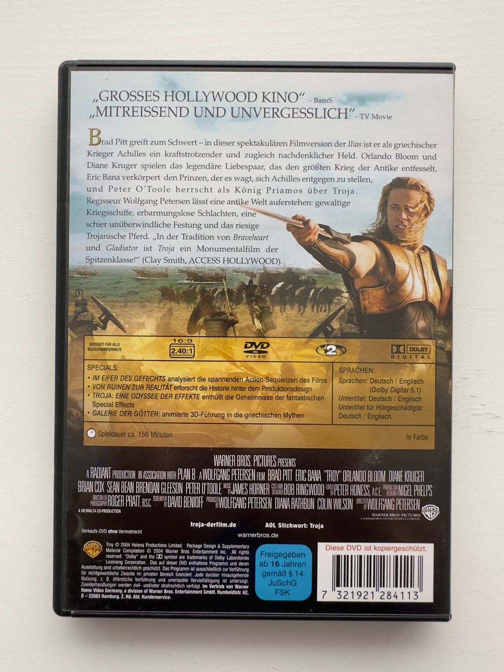 Tutti i DVDs: Troja (2-Disc Edition) – Usato da Nottwil venduto da grabi77 1