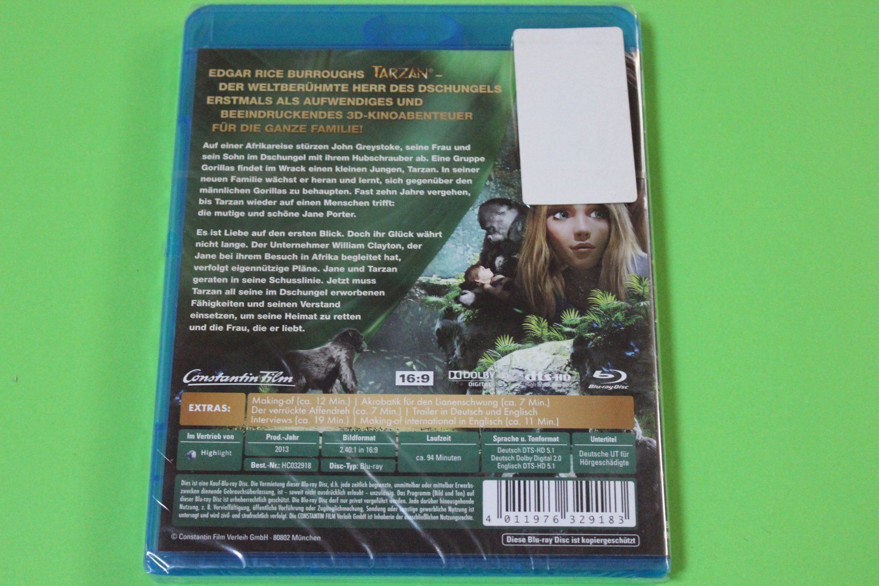 Alle DVDs: TARZAN BLU-RAY NEU und originalverpackt! – Neu und originalverpackt aus Tübach von JamesStone 3