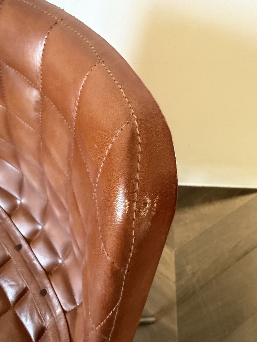 Sedie: Vintage Lederstuhl Caramel – Usato da Gossau SG venduto da sushifactory 7