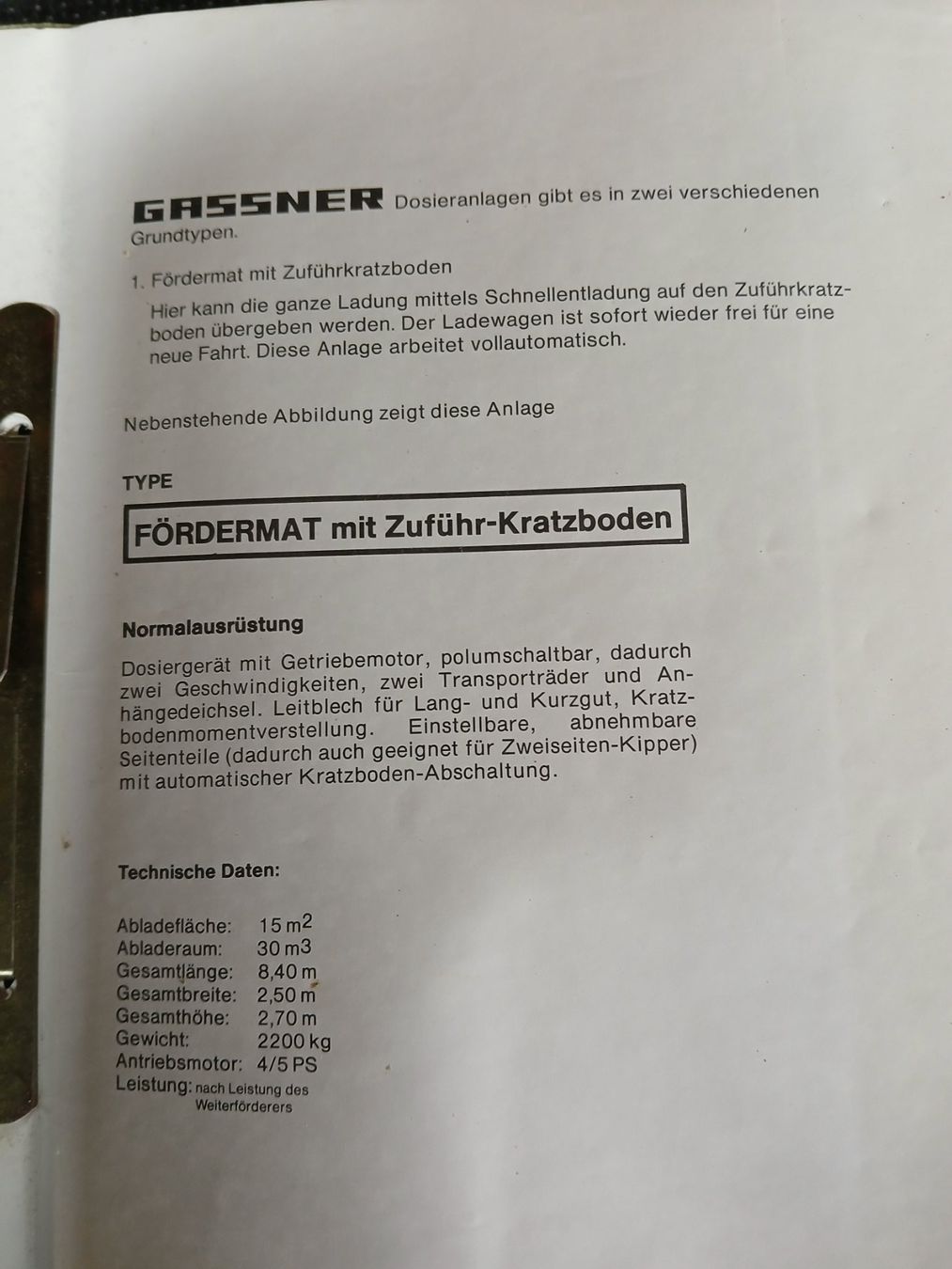 Tutte le macchine: Dosieranlage Gassner – Usato da Esslingen venduto da ric_ly2m 8