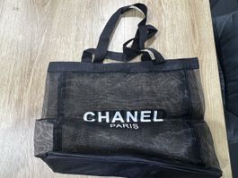 Sac Chanel noir transparent authentique - Été Chic!