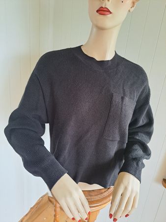 MSCH COPENHAGEN Pullover Pulli Strickpulli DAROSE M/L Ripp