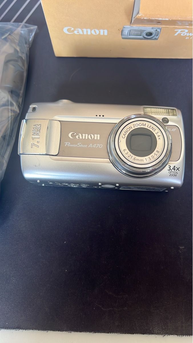 Canon Appareil photo: Canon PowerShot A470 Digital Camera Silver 7.1 Megapixels – D'occasion à Winterthur par jac_7vpy