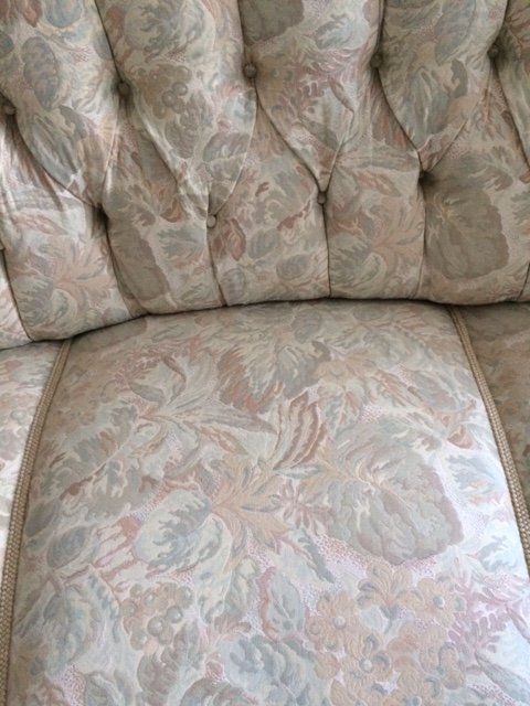 Divani: Sofa, stilvoll mit neuem Stoff bezogen – Usato da Hergiswil NW venduto da redrose51 7