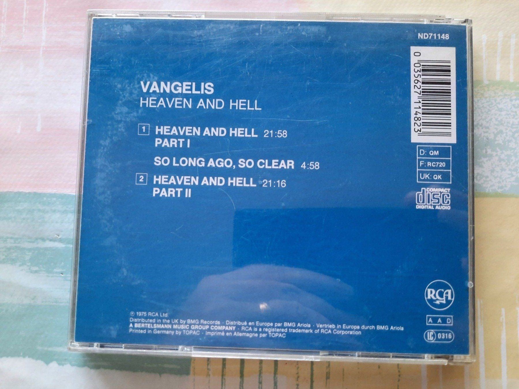 CDs: Cd The Vangelis - Heaven and Hell – Gebraucht aus Pully von bro_n52j 2