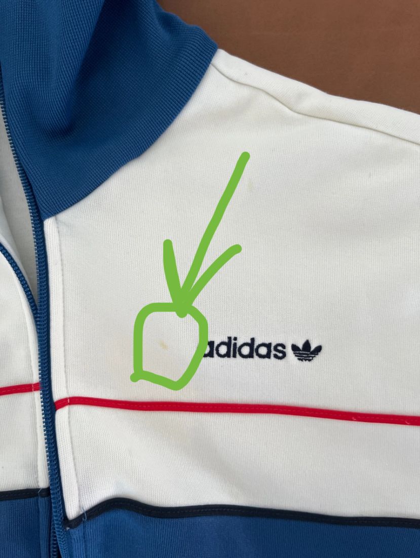 Adidas Maglioni & Felpe: Vintage Adidas Jacket/sweater Blue White Size S – Usato da Gandria venduto da mar_5yvs 3