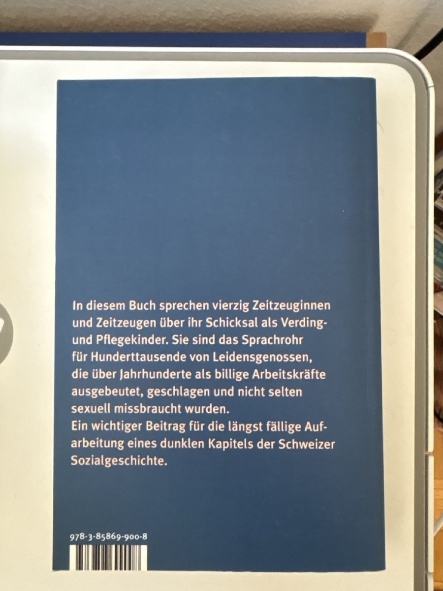 Bücher: Versorgt und vergessen Ehemalige Verdingkinder erzählen – Neu (gemäss Beschreibung) aus Schaffhausen von Reporter 1