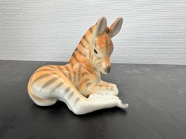 Vintage Lomonosov Porcelain Figurine ZEBRA