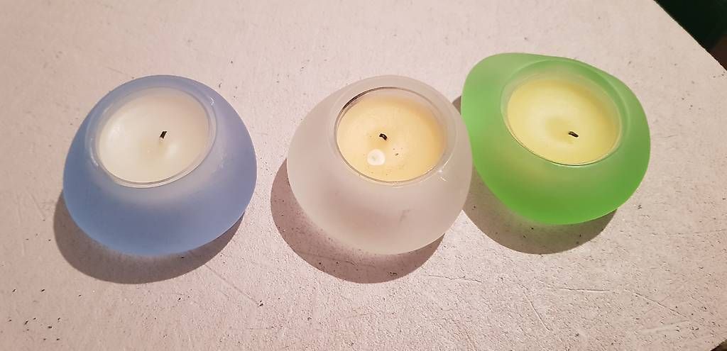 Kerzenständer: teelichter 3erpack – Gebraucht aus Meisterschwanden von kuschti01