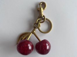 cherry charm bag, Schlüsselanhänger