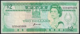 Fiji 2 Dollars 1995