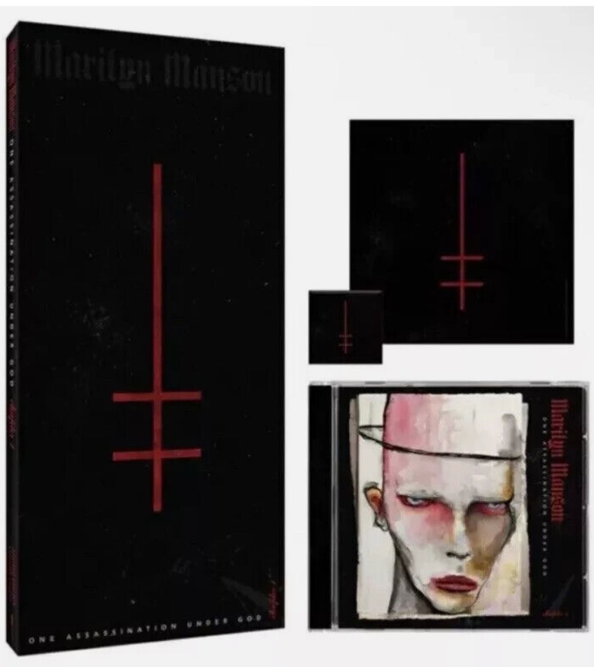 Dischi in vinile: Marilyn Manson One assassination under god Vinyl & LongBoxCD – Nuovo e nell'imballaggio originale da Lausanne venduto da davzic 4