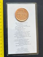 Gedenkmedaille Weg der Schweiz 700 Jahre Bronze in OVP