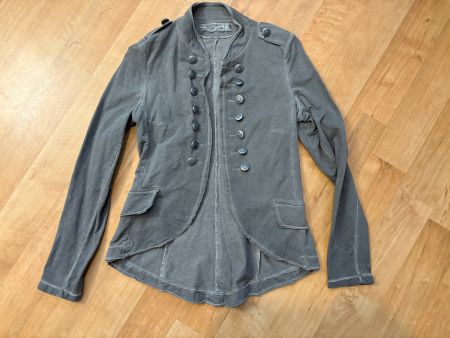 Graues Uniform-Jäckchen Gr. S