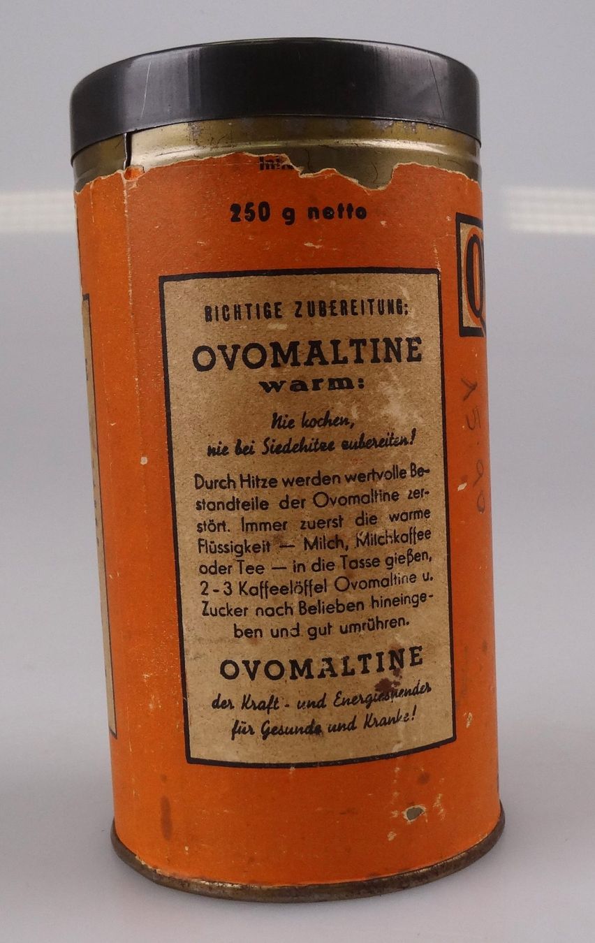 Barattoli: Antike Ovomaltine Blechdose – Usato da Rüti ZH venduto da Restwert_Rueti_ZH 1