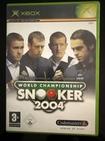 XBOX World Snooker Championship 2004 - für Sammler!