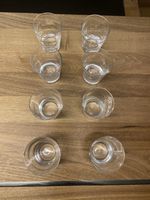8er Set Luigi Bormioli Gläserli, Schnapsgläsli