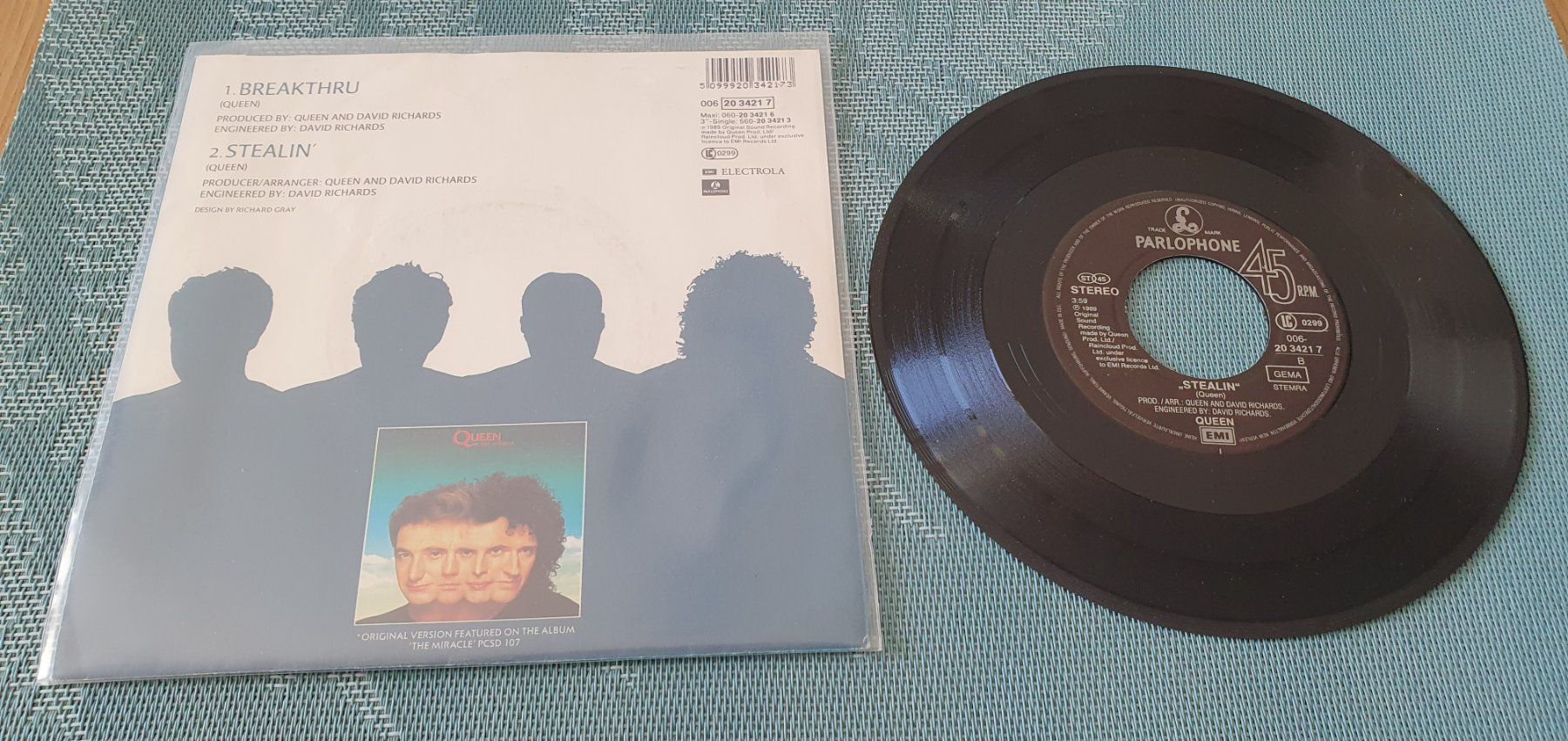 Dischi in vinile: QUEEN, Breakthru, 7"Single, sehr gut! – Usato da Kreuzlingen venduto da Cdschlumpf 1