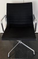 Vitra EA108 Designerstuhl – Aluminium poliert, drehbar