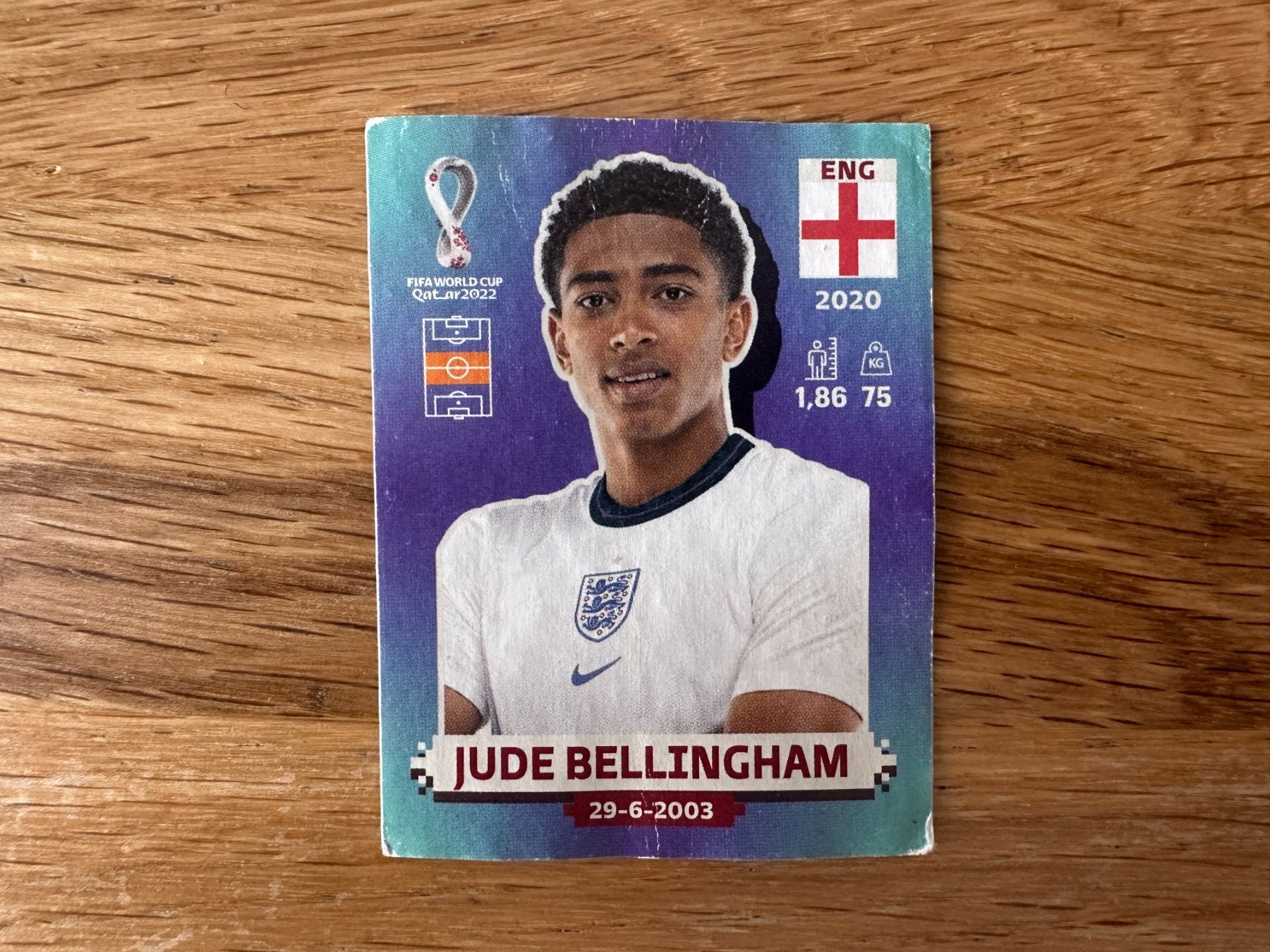Panini Carte collezionabili: Panini Qatar 2022 Jude Bellingham – Usato da Lausanne venduto da brixton