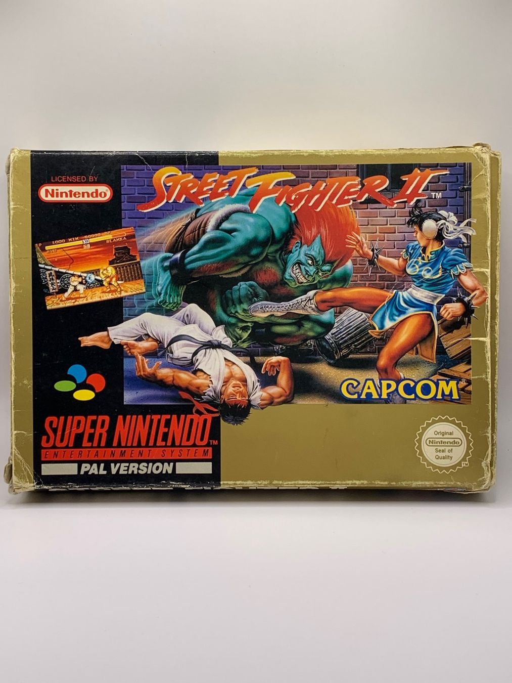 Street Fighter II - Super Nintendo SNES - PAL Version (Gebraucht) in ...