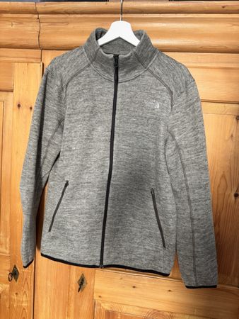 Fleecejacke The North Face grünlich-grau Gr. M 